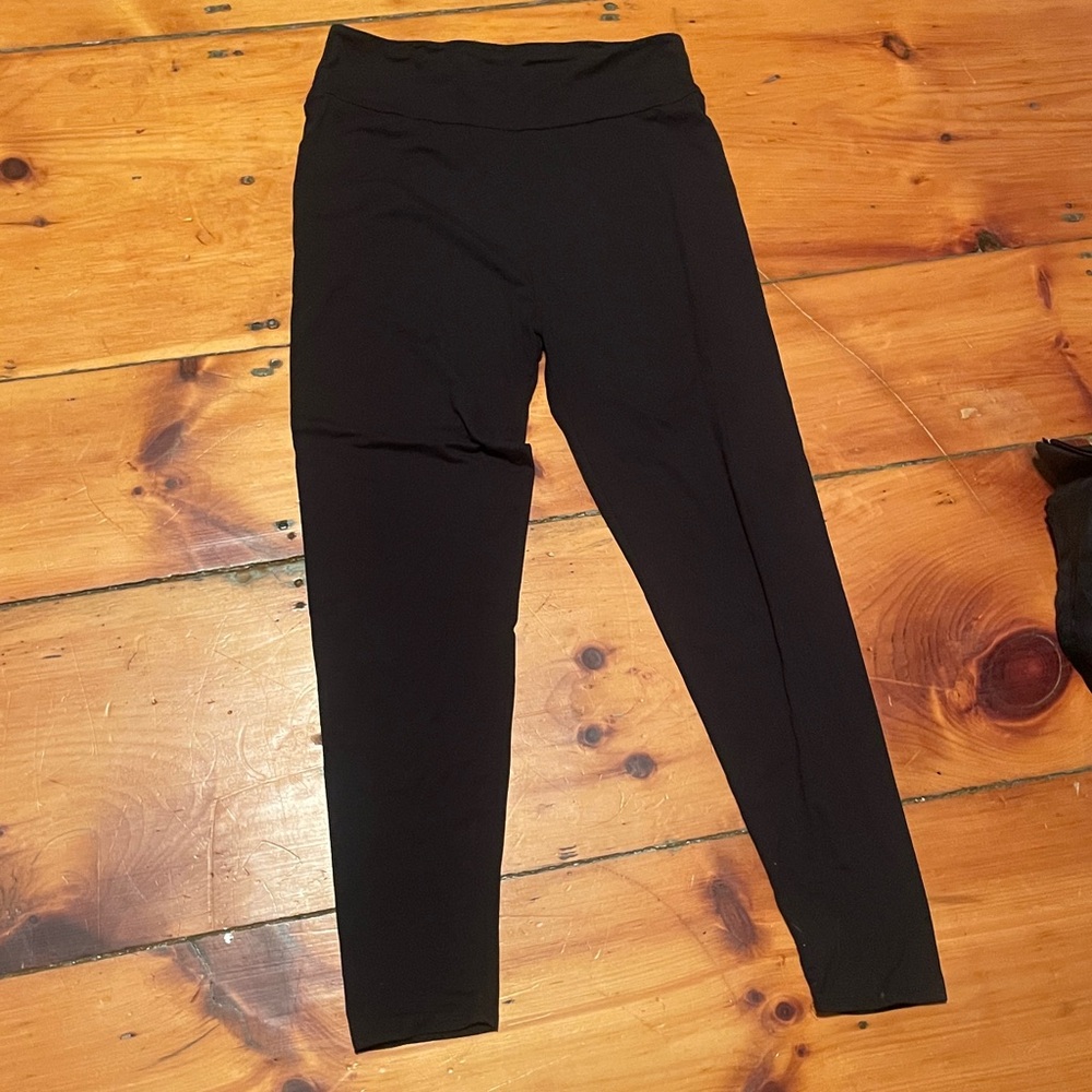 Black High-Waisted Leggings